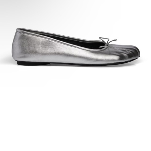 Balenciaga Anatomic Metallized Ballerina Flats - Picture 3 of 13
